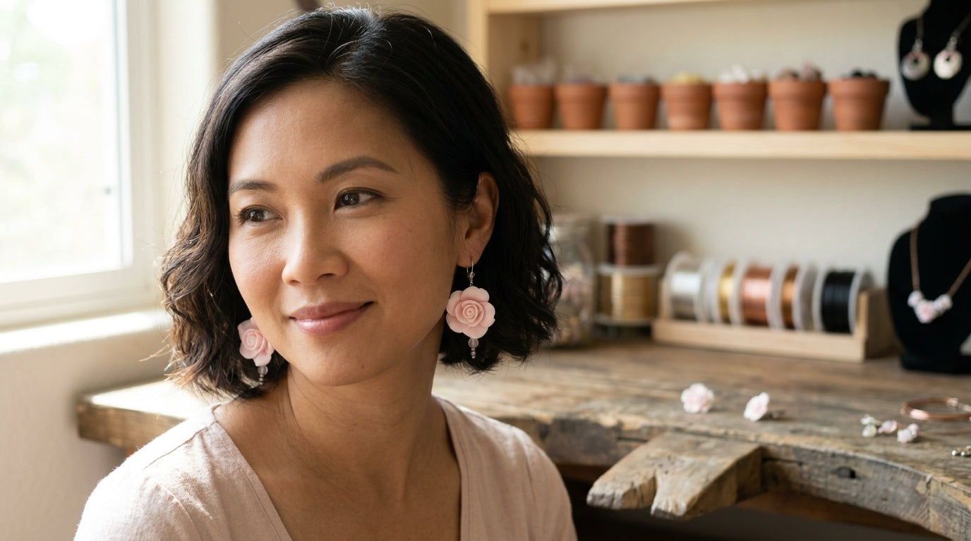 Rose Earring