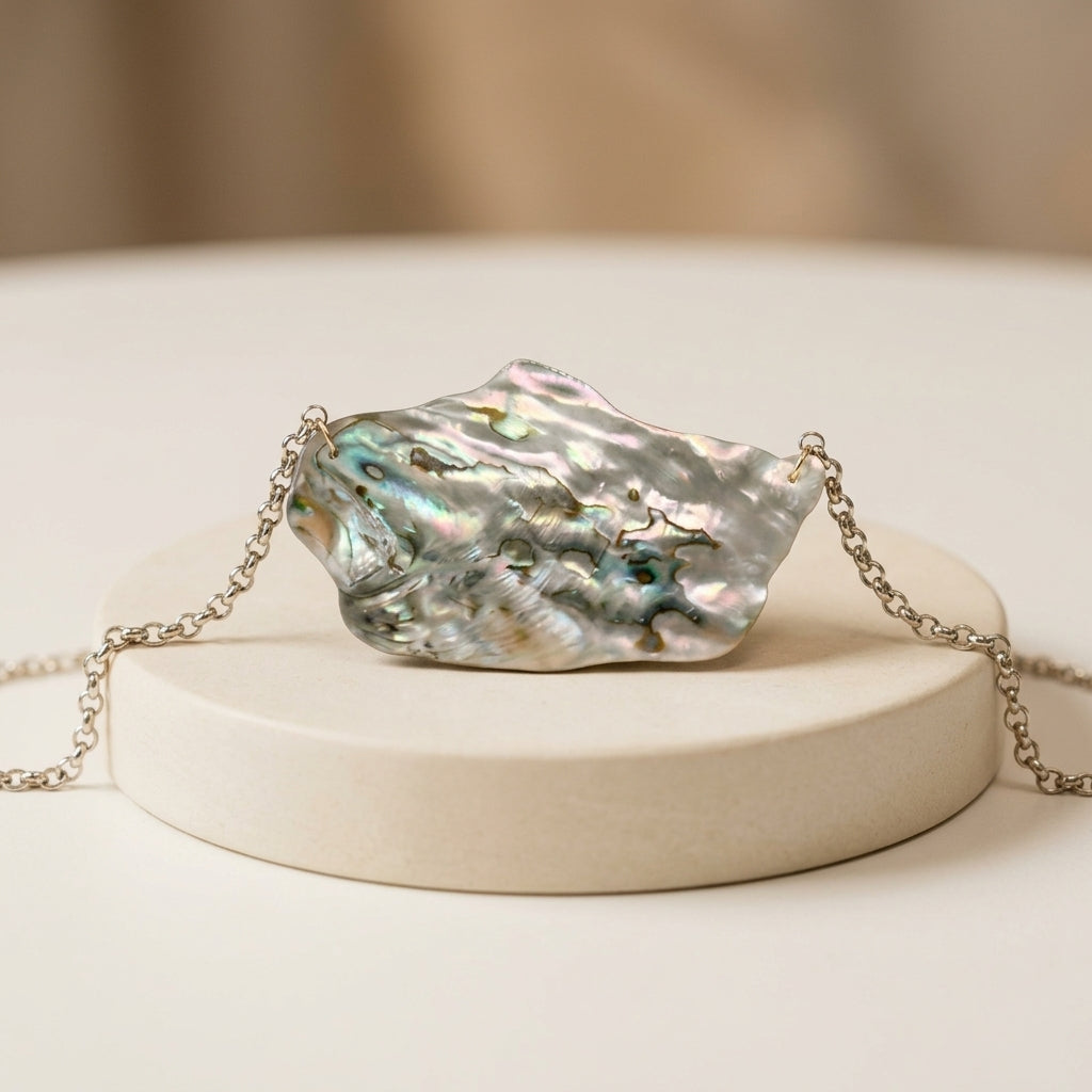 Abalone Crown Necklace