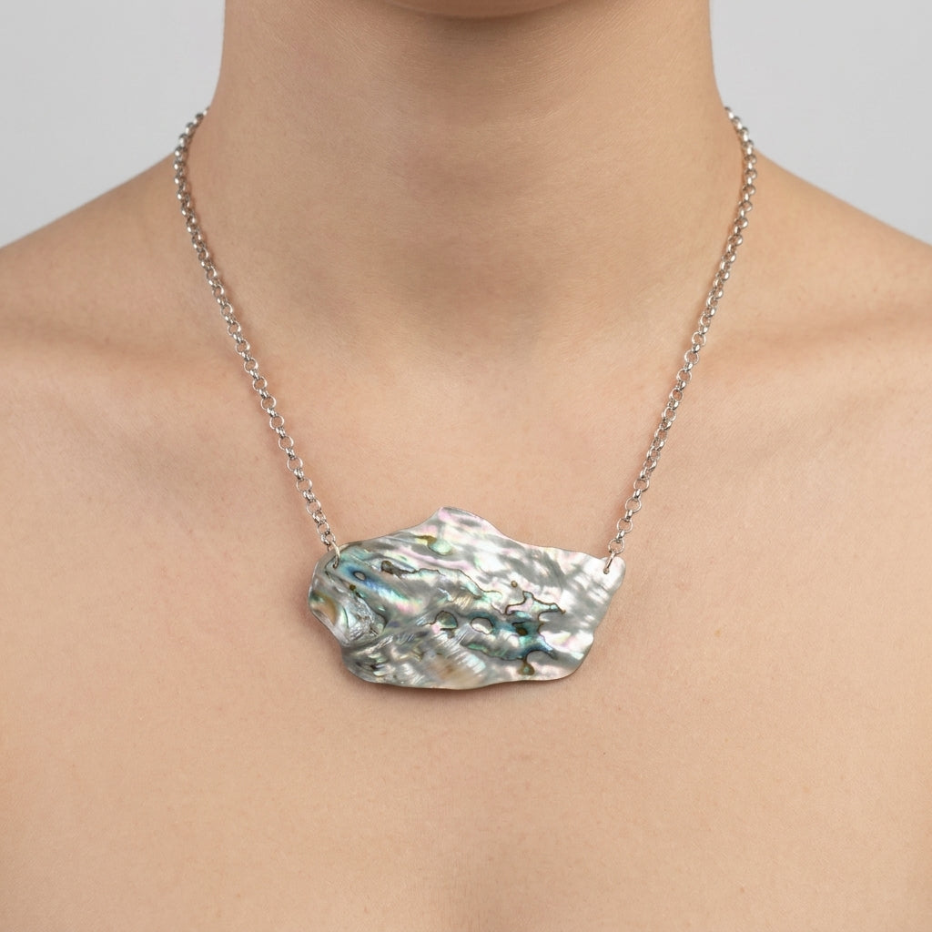 Abalone Crown Necklace