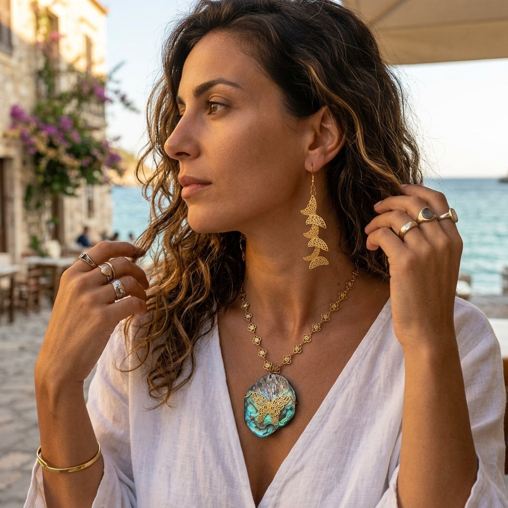 Butterfly Dangle Earrings