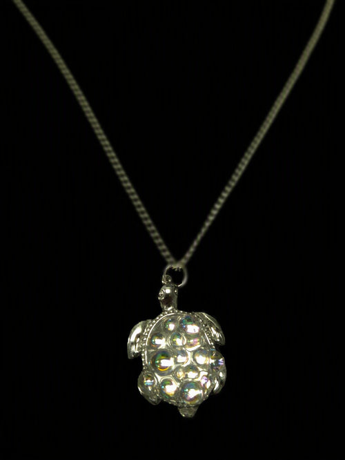 Bubble Turtle Necklace Ocean Charm Pendant For Women Gift Idea