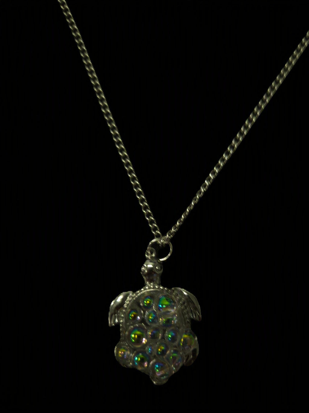 Bubble Turtle Necklace Ocean Charm Pendant For Women Gift Idea