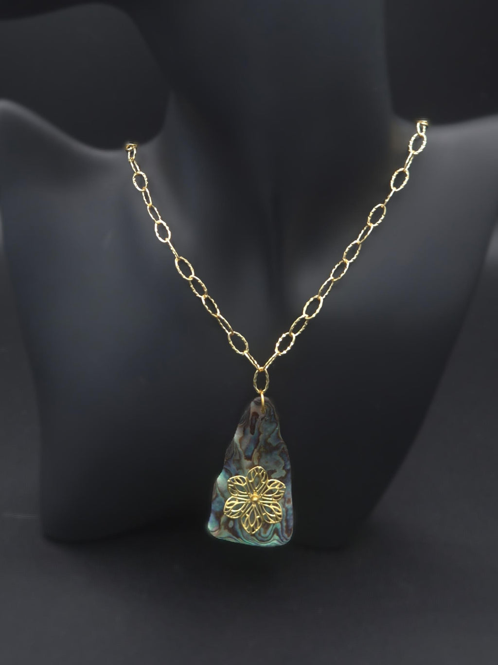 Filagree Flower Necklace