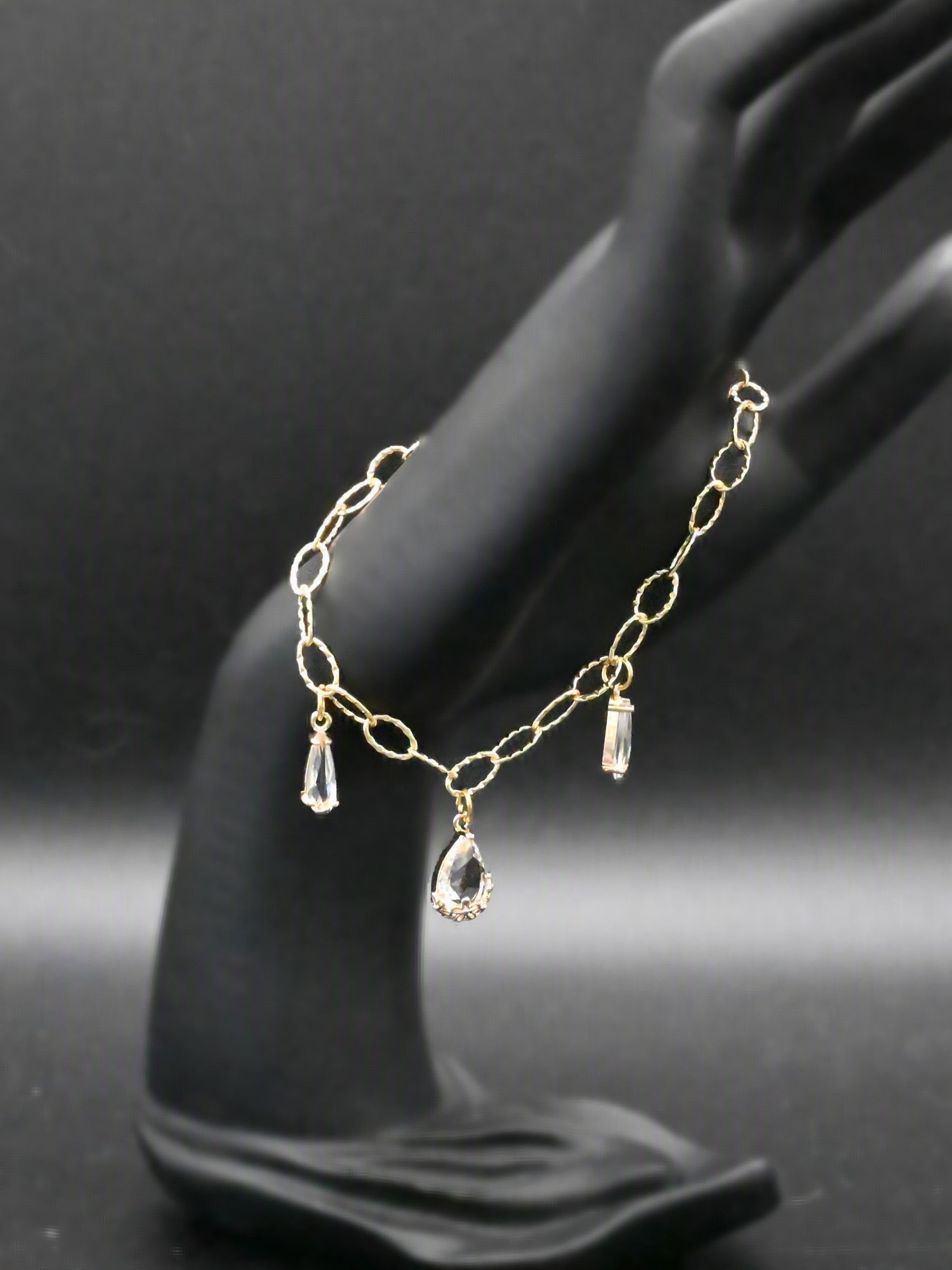 Delicate Flower Bracelet for Women With Crystal Accent Jewelry