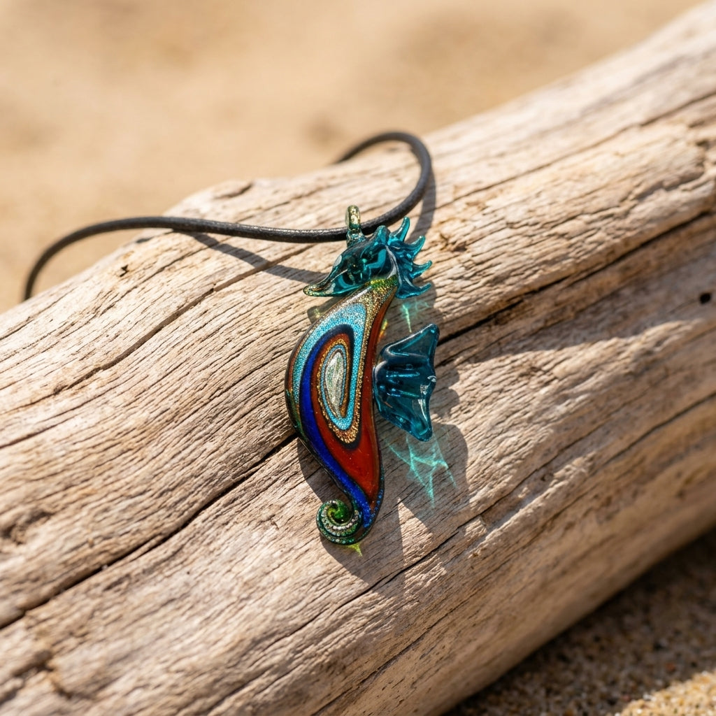 Pendant Necklace — Coastal Lifestyle Still Life | Generated by Modelize