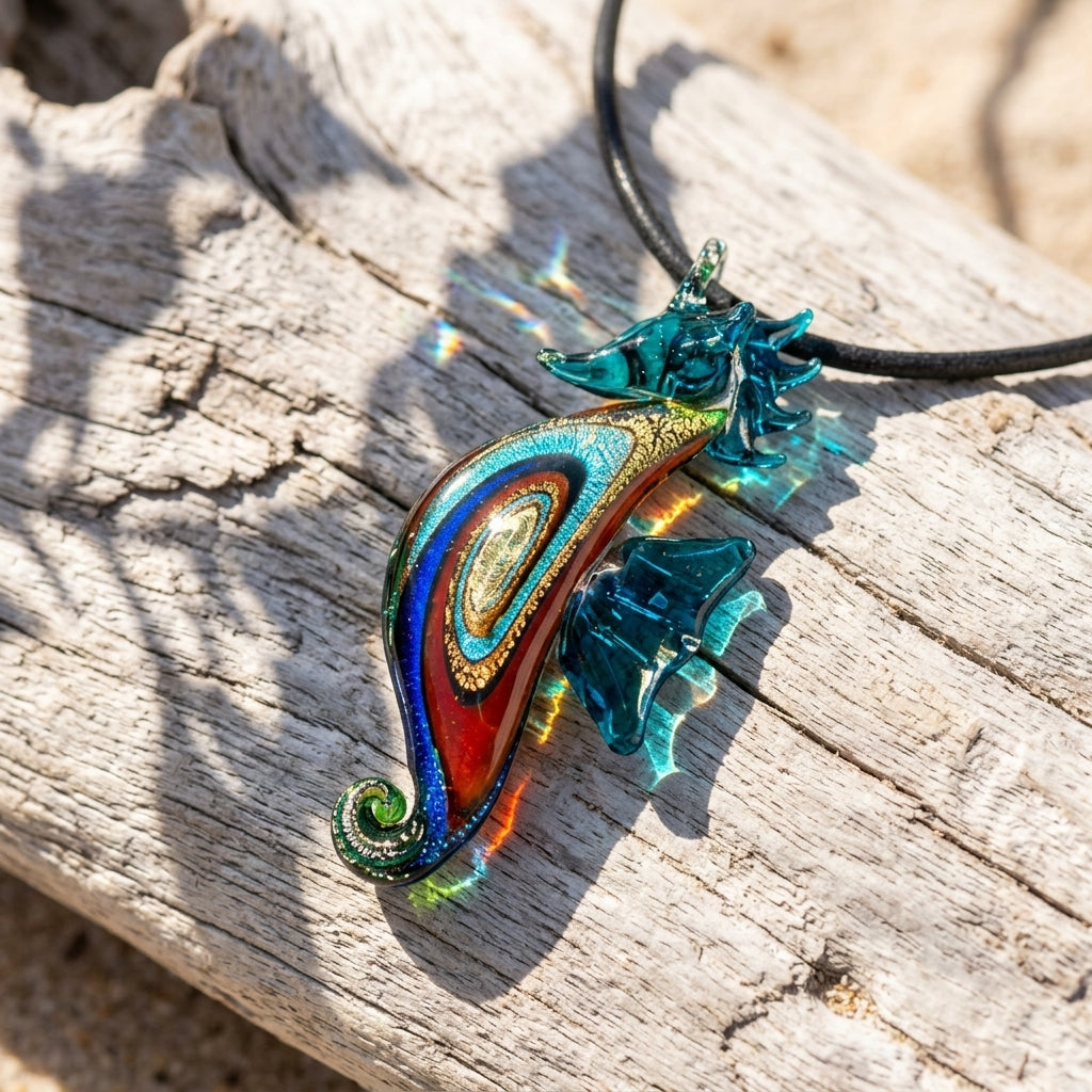 Pendant necklace — Artisan Detail Macro | Generated by Modelize