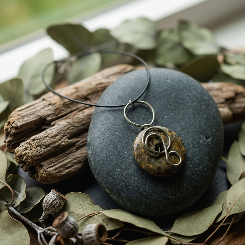 Pendant Necklace — Nature-Inspired Lifestyle | Generated by Modelize