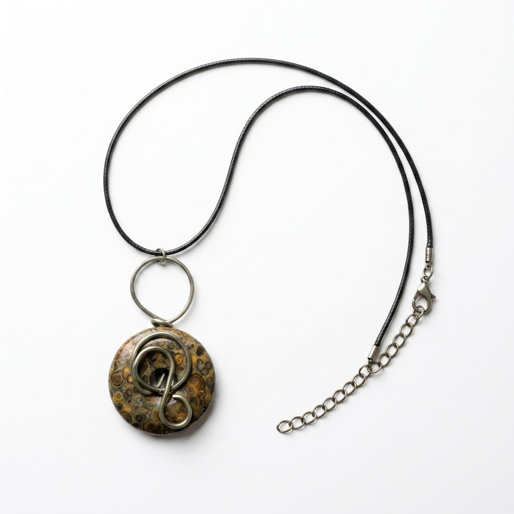 Pendant Necklace — Full Product Studio Shot | Generated by Modelize