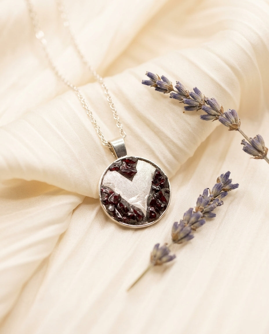 Pendant Necklace — Elegant Lifestyle Display | Generated by Modelize